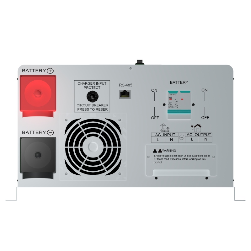 1KW - 12KW 12V 24V 48V low frequency transformer pure sine wave Inverter charger-WP Series